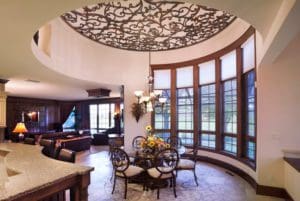 faux iron grille