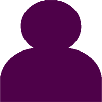 Testimonial Person Purple