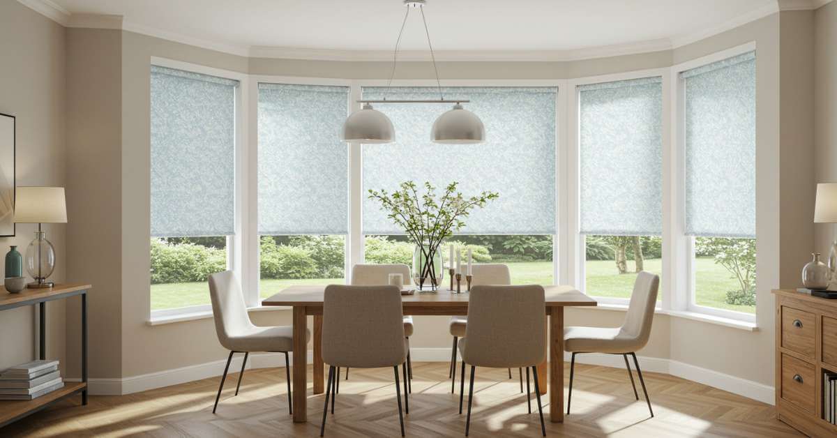 Roller shades for bay windows offer a sleek, functional, and stylish solution for homeowners looking to enhance their space with custom light control, privacy, and energy efficiency.