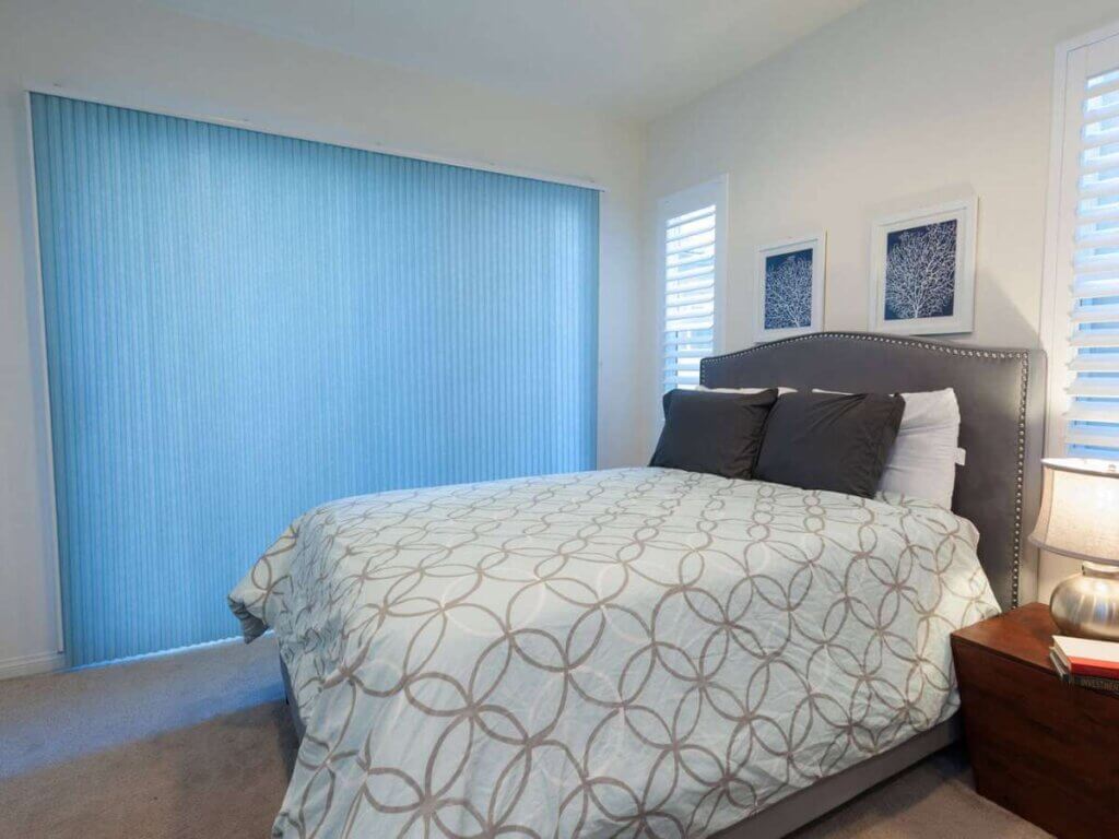 Vertical Blinds on Sliding Doors