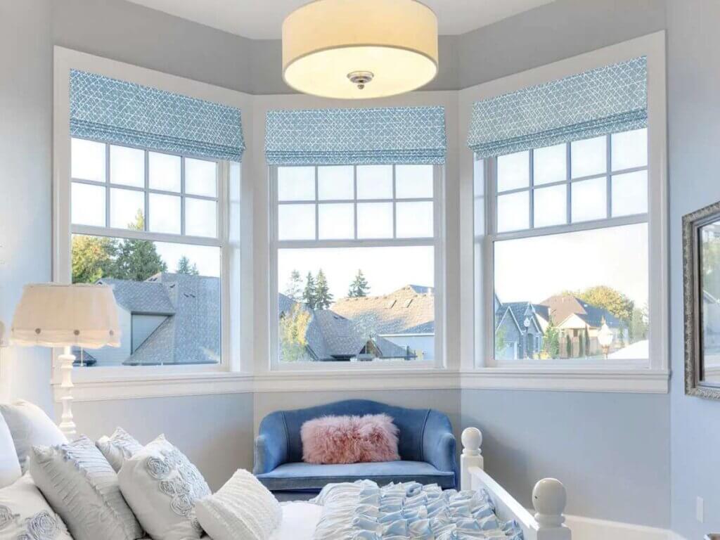 Norman Roman Shade in Kids Bedroom