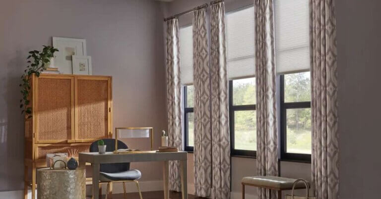 Graber Cellular Shades in Office
